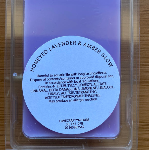 Honeyed Lavender & Amber Glow