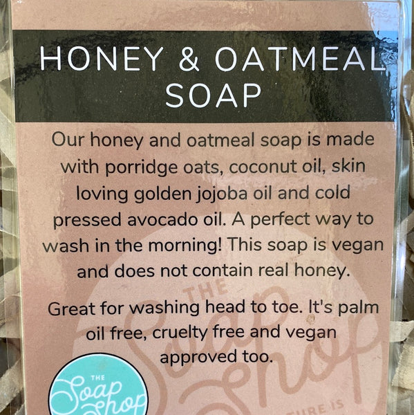 Honey & Oatmeal Soap & Wash Bag